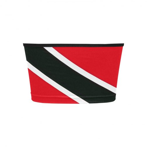 Trinidad and Tobago Flag Women's Tie Bandeau Top
