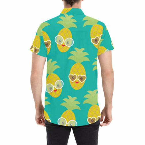 Funny Cute Pineapple Men's All Over Print Shirt