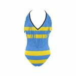 Aruba Flag Women's Fringe One Piece Swimsuit