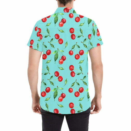Cherry Men's All Over Print Shirt - Image 2