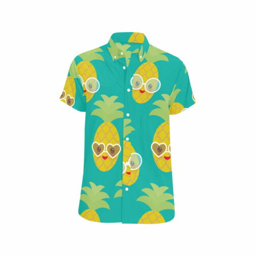Funny Cute Pineapple Men's All Over Print Shirt