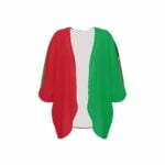 Saint Kitts and Nevis Flag Women’s Kimono Chiffon Cover Up