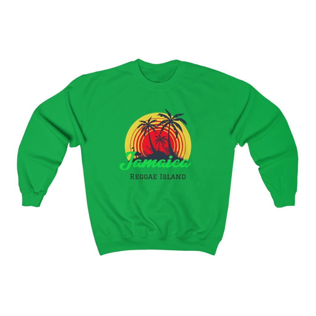 Jamaica Reggae Island Unisex Crewneck Sweatshirt Jamaica Reggae Island Unisex Crewneck Sweatshirt