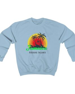 Jamaica Reggae Island Unisex Crewneck Sweatshirt