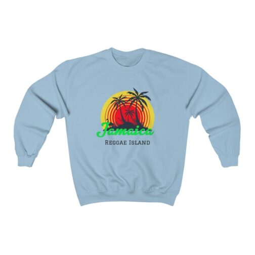 Jamaica Reggae Island Unisex Crewneck Sweatshirt