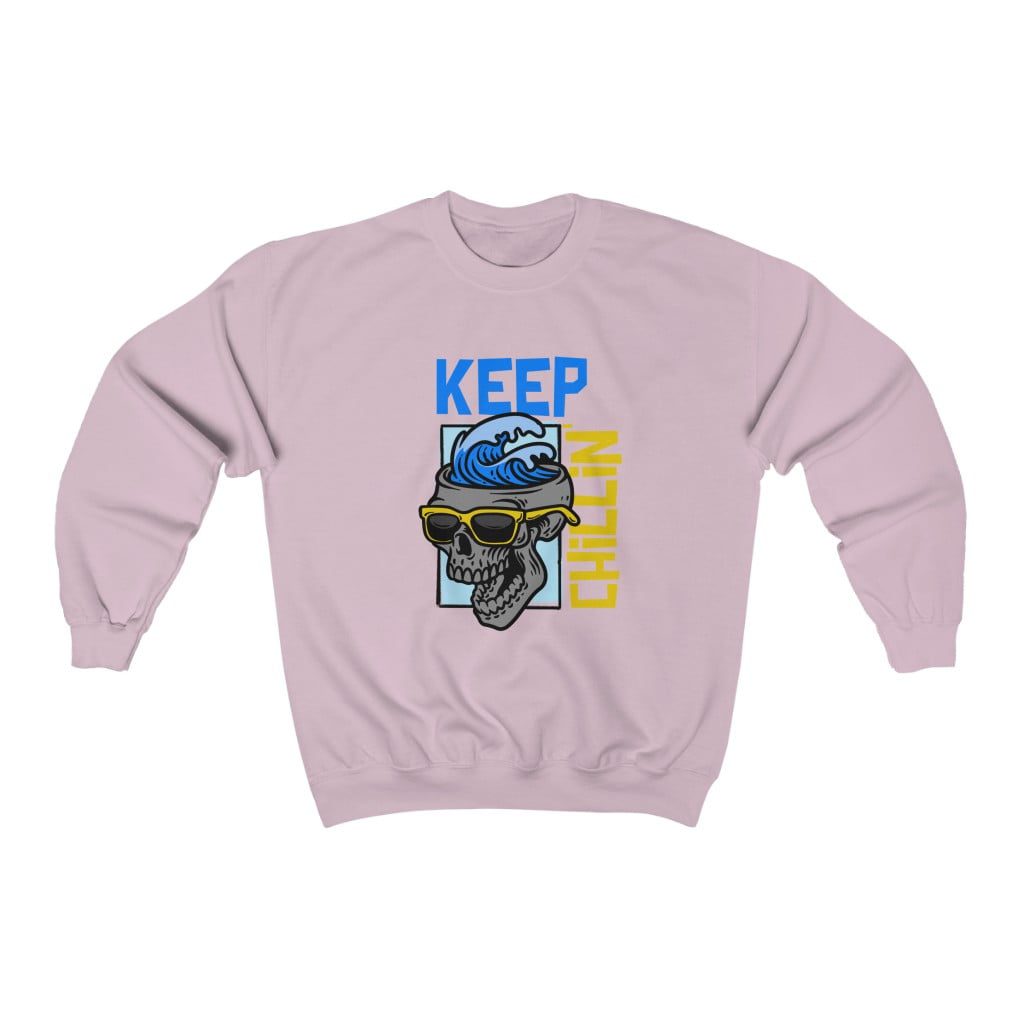 Keep Chillin' Unisex Crewneck Sweatshirt Keep Chillin’ Unisex Crewneck Sweatshirt