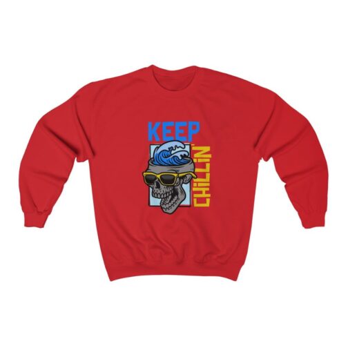 Keep Chillin’ Unisex Crewneck Sweatshirt