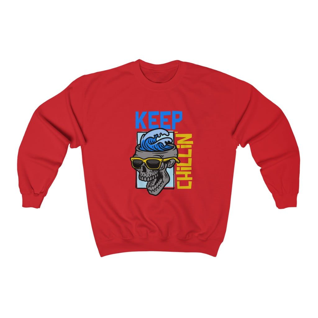 Keep Chillin’ Unisex Crewneck Sweatshirt