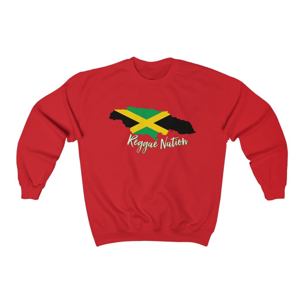 Jamaica Reggae Nation Unisex Crewneck Sweatshirt