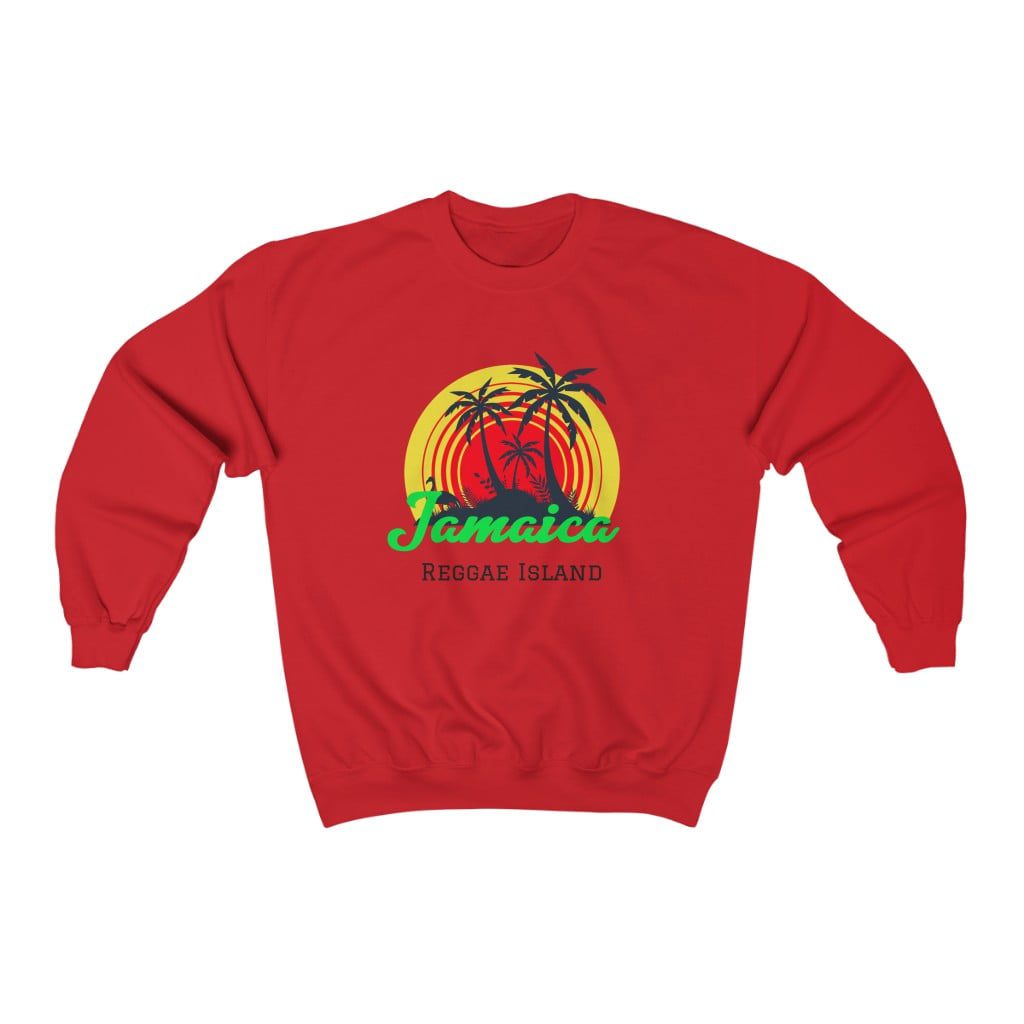Jamaica Reggae Island Unisex Crewneck Sweatshirt Jamaica Reggae Island Unisex Crewneck Sweatshirt