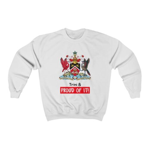 Trini & Proud Of It Unisex Crewneck Sweatshirt