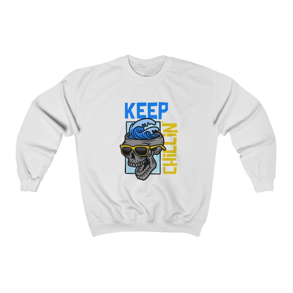 Keep Chillin' Unisex Crewneck Sweatshirt Keep Chillin’ Unisex Crewneck Sweatshirt