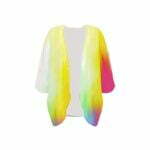 Tie Dye Women's Kimono Chiffon Cover Up