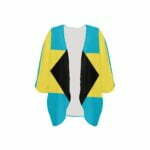 The Bahamas Flag Women’s Kimono Chiffon Cover Up