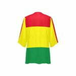 Rasta Flag Women's Kimono Chiffon Cover Up