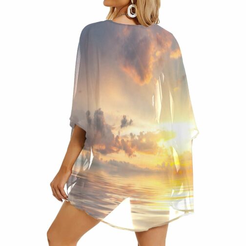 Sunset Women’s Kimono Chiffon Cover Up