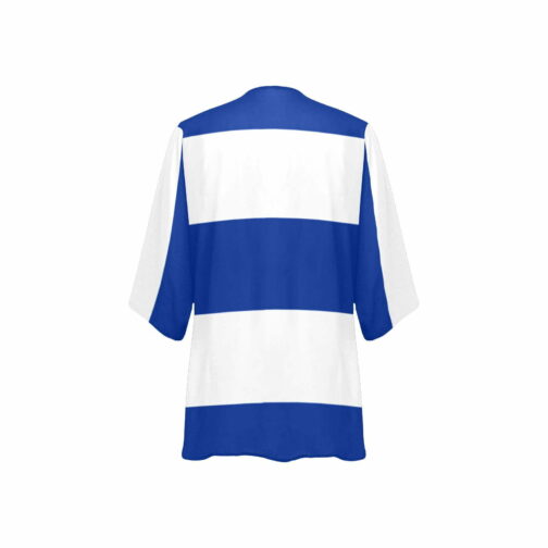 Cuba Flag Women’s Kimono Chiffon Cover Up