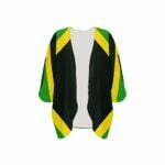 Jamaican Flag Women’s Kimono Chiffon Cover Up