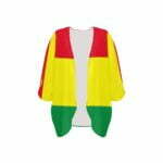 Rasta Flag Women's Kimono Chiffon Cover Up