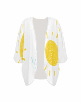 Sunshine & Rain Women’s Kimono Chiffon Cover Up