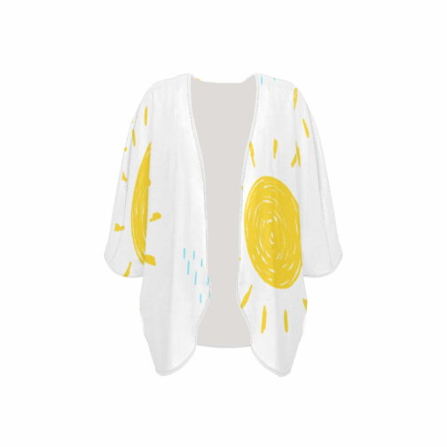 Sunshine & Rain Women’s Kimono Chiffon Cover Up