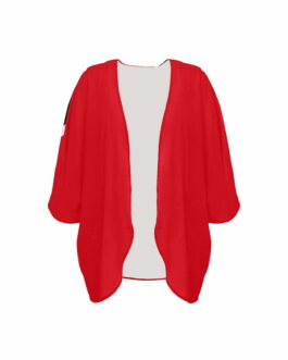 Trinidad and Tobago Flag Women’s Kimono Chiffon Cover Up