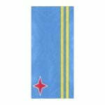 Aruba Flag Beach Towel 32" x 71"