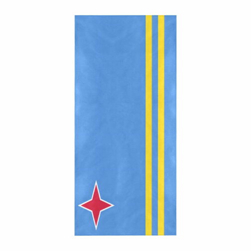 Aruba Flag Beach Towel 32" x 71"