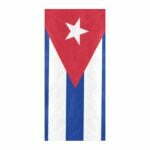 Cuba Flag Beach Towel 32" x 71"