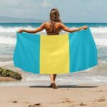 The Bahamas Flag Beach Towel 32" x 71"