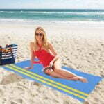 Aruba Flag Beach Towel 32" x 71"