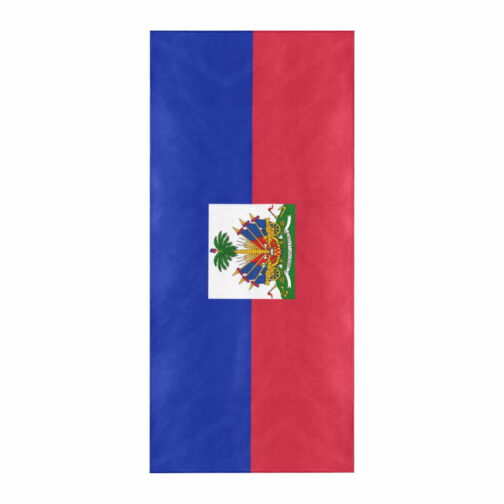 Haitian Flag Beach Towel 32" x 71"