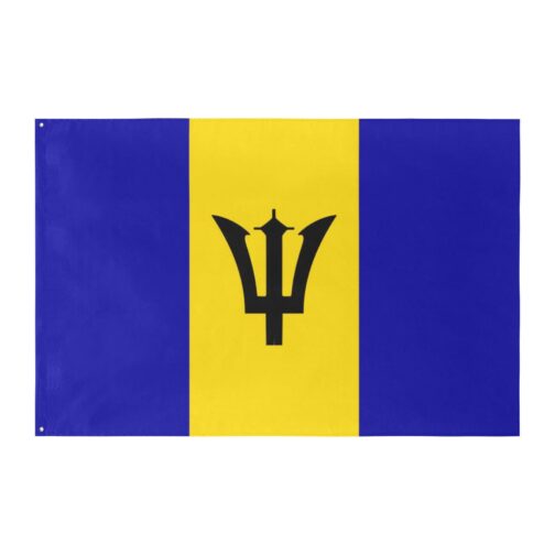Barbados Flag (5 Sizes)(One Side)