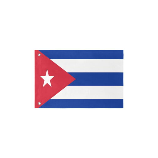 Cuba Flag (5 Sizes)(One Side)