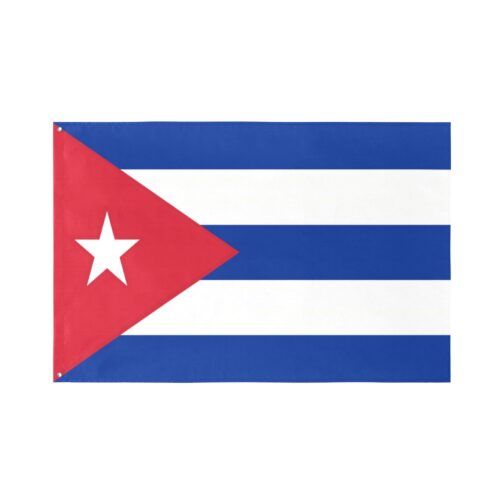 Cuba Flag (5 Sizes)(One Side)