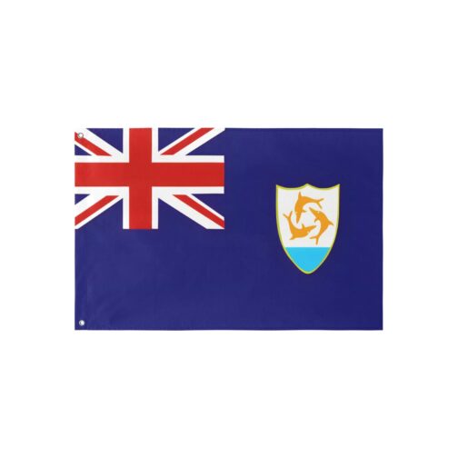 Anguilla Flag (5 Sizes)(One Side)