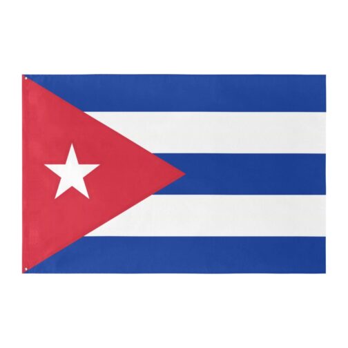 Cuba Flag (5 Sizes)(One Side)
