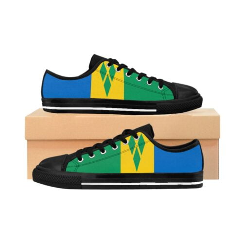 Saint Vincent and Grenadines Flag Men’s Sneakers
