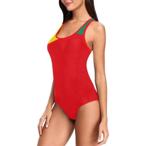 Custom Grenada Colours Women's Tank Top Bathing Swimsuit - Image 2
