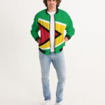 Guyana Flag Men's Bomber Jacket