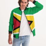 Guyana Flag Men's Bomber Jacket