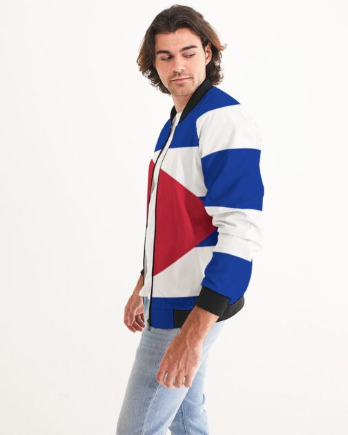 Cuba Flag Men's Bomber Jacket