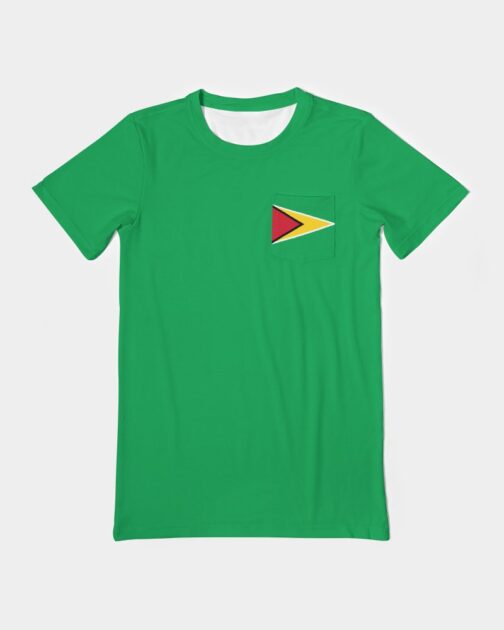 Guyana Flag Pocket T-Shirt