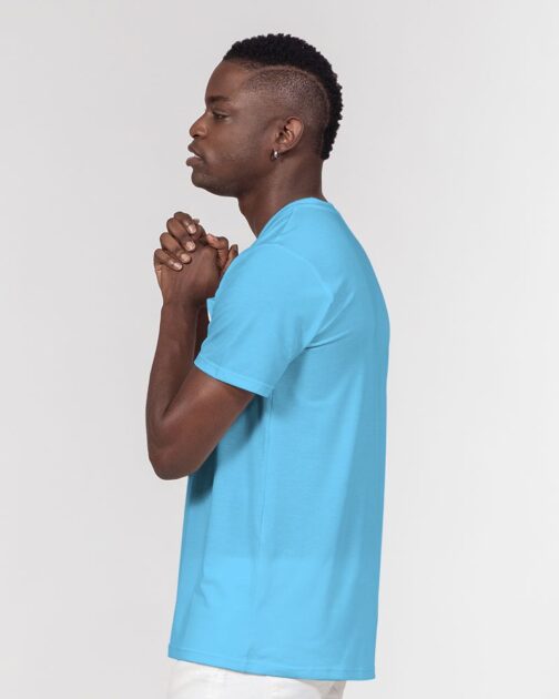 Saint Lucia Flag Pocket T-Shirt