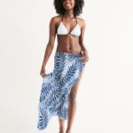 Layered Plams Swim Cover Up