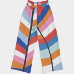 Rainbow Women’s High-Rise Wide Leg Pants