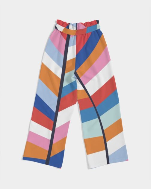 Rainbow Women’s High-Rise Wide Leg Pants