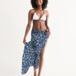 Navy Liberty Floral Swim Cover Up