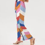 Rainbow Women’s High-Rise Wide Leg Pants