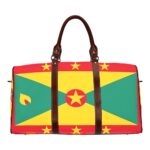 Grenada Flag Travel Bag (Brown)